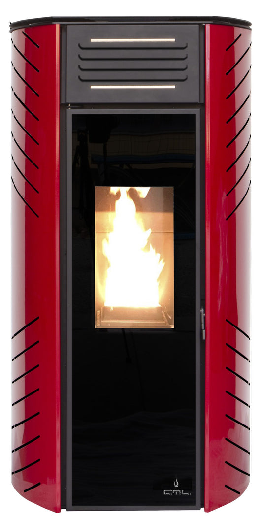 Estufa de pellets ctl zara 10 kw burdeos