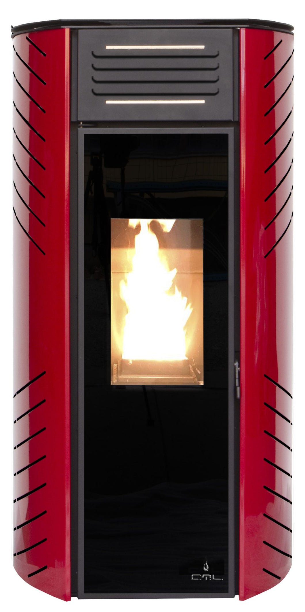 Estufa de pellets ctl zara 10 kw burdeos