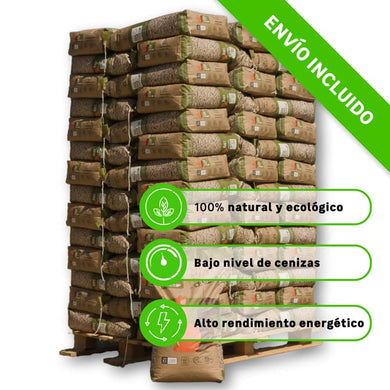 1 Palet de 70 sacos de pellet NATURPELLET